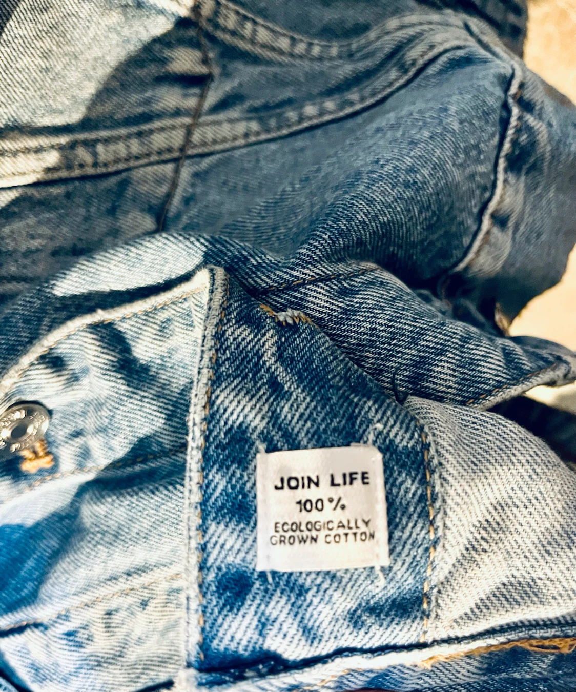 Zara Crop Denim Jacket XL - photo 2