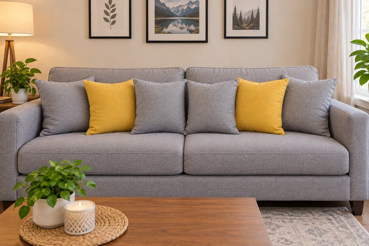 Set of Decorative Throw Pillows
