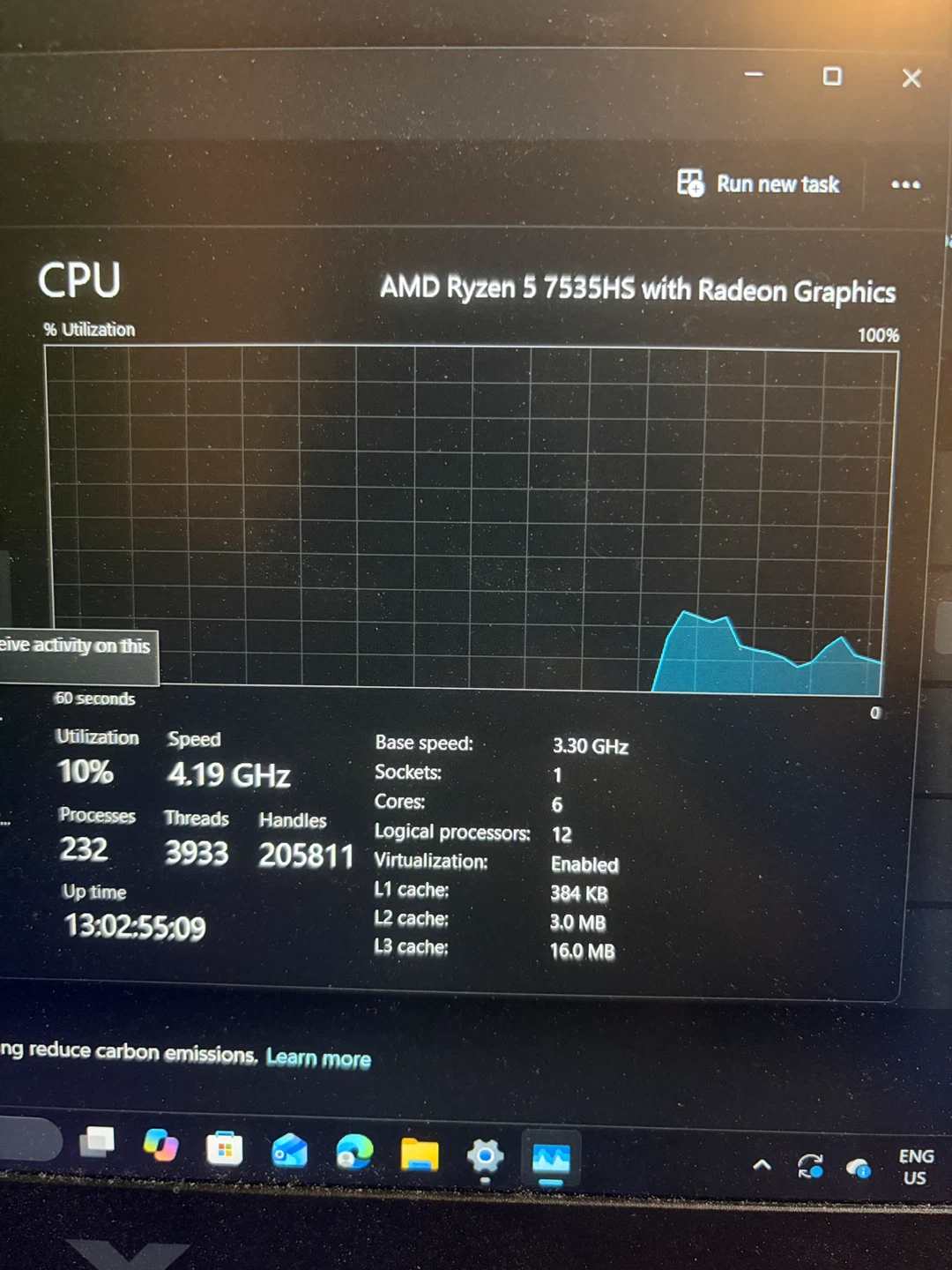 HP Victus Gaming Laptop AMD Ryzen 5 7535HS - photo 3