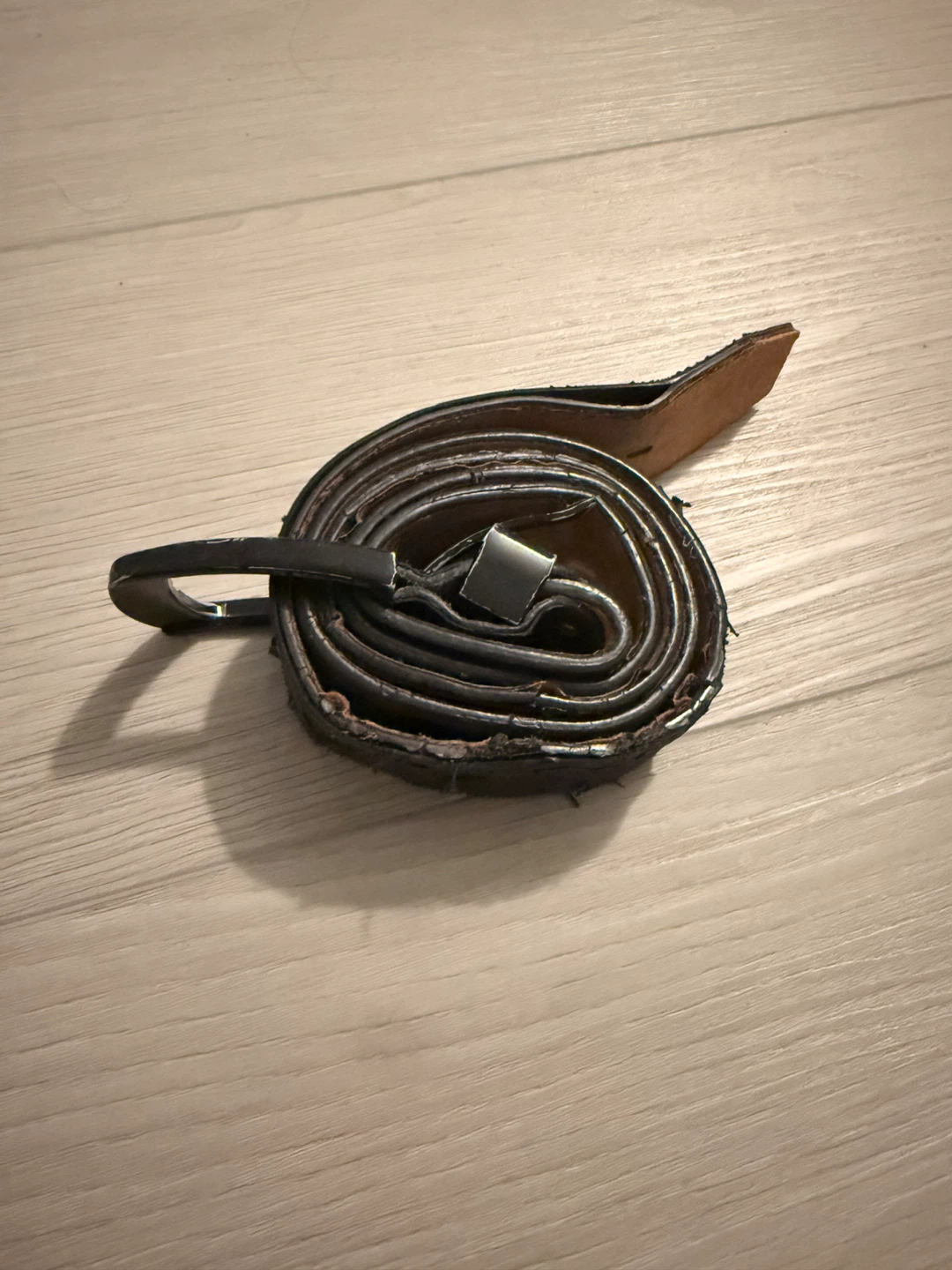 Black Leather Belt