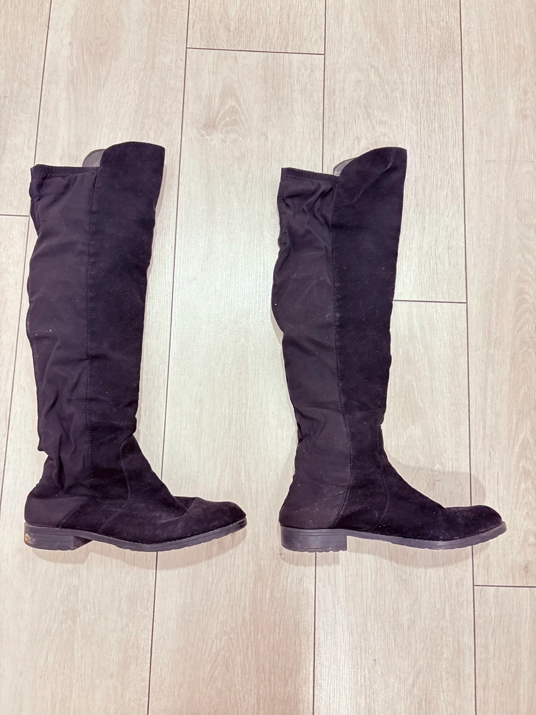 Black Over-the-Knee Boots