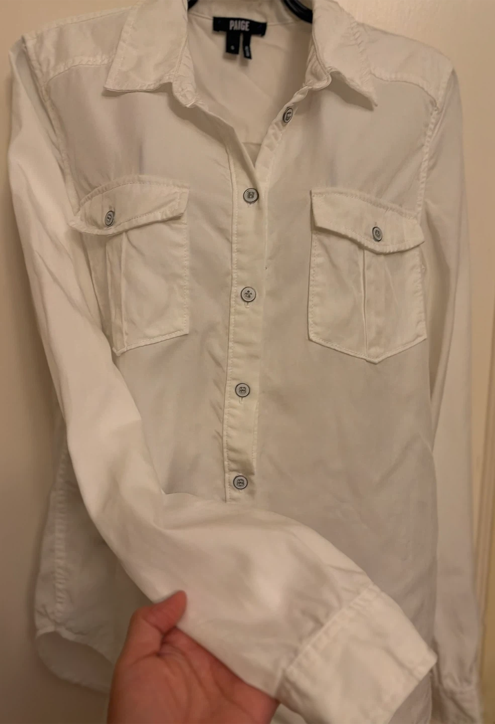 Paige Long Sleeve Button-Down Shirt - photo 4