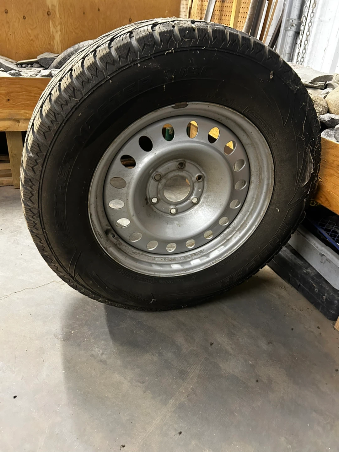 Winter Tires 265/65R18 on Wheels