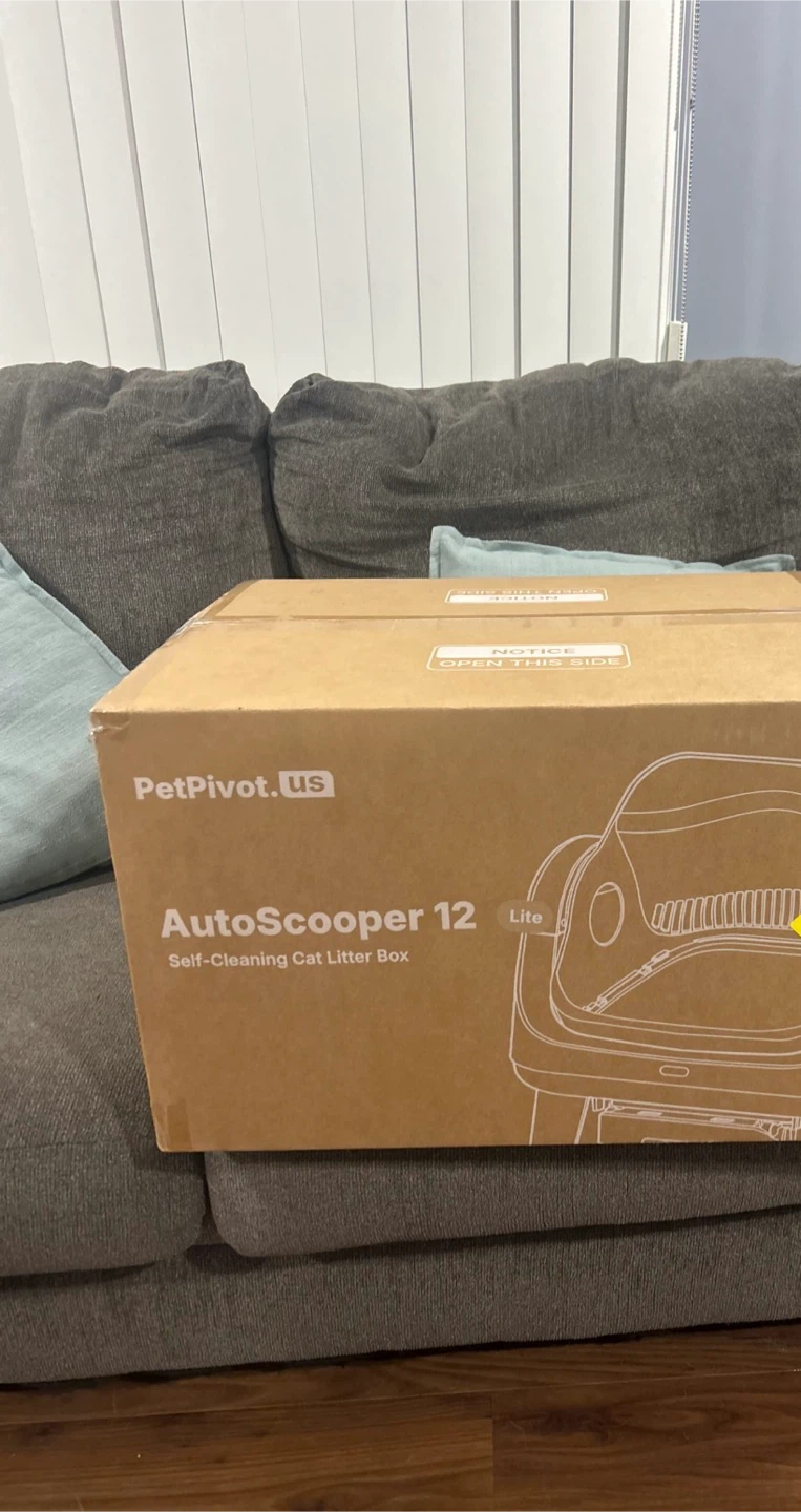 PetPivot AutoScooper 12 Lite Self-Cleaning Cat Litter Box - photo 2