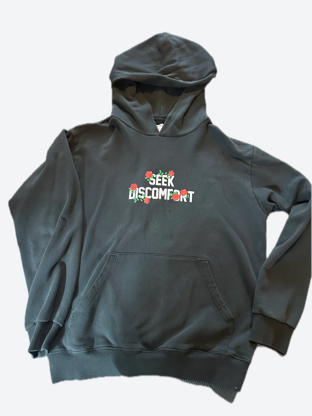 Seek Discomfort Rose Hoodie