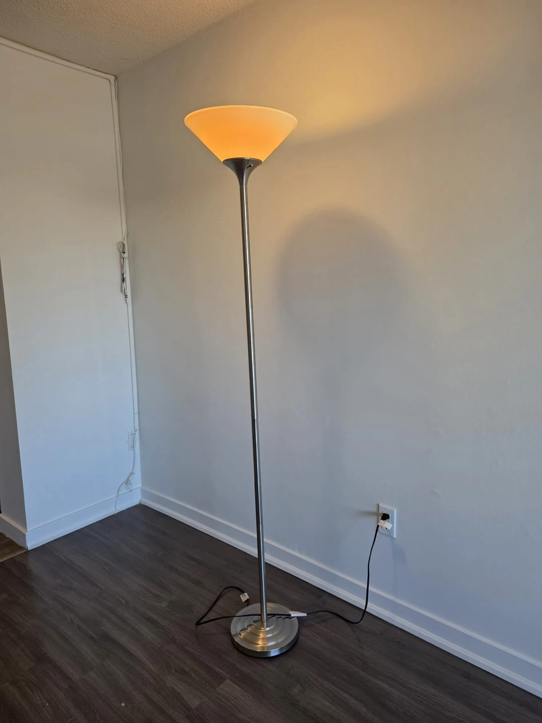 Brushed Nickel Floor Lamp - photo 2