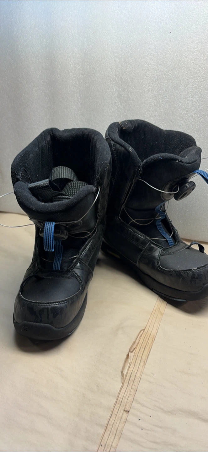 Capix Youth Snowboard Boots - Black/Green - photo 5