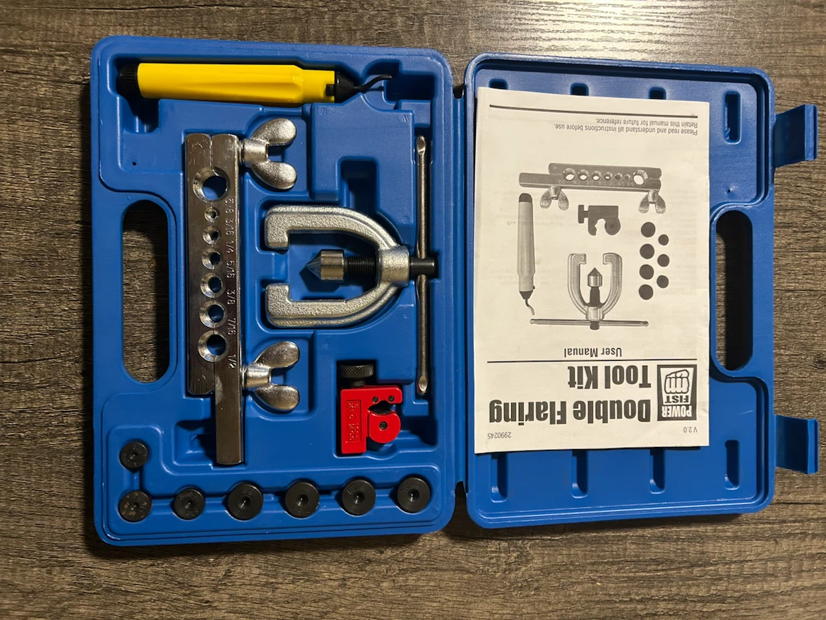 Power Fist Double Flaring Tool Kit