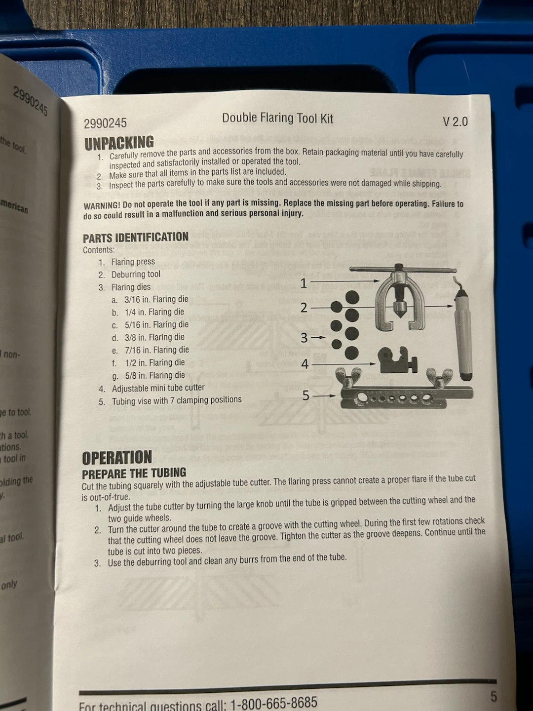 Power Fist Double Flaring Tool Kit - photo 2