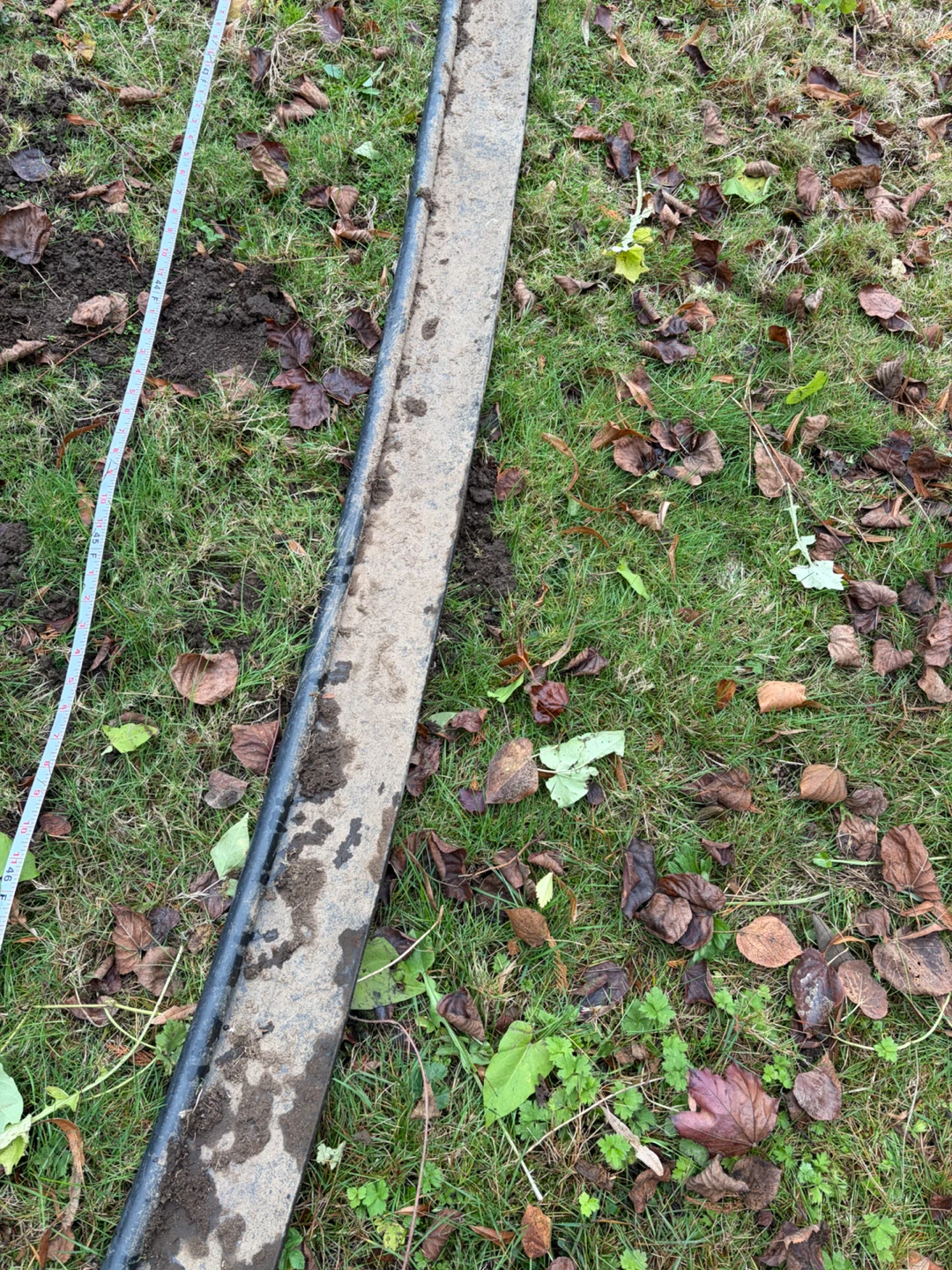 Black landscape edging - photo 2