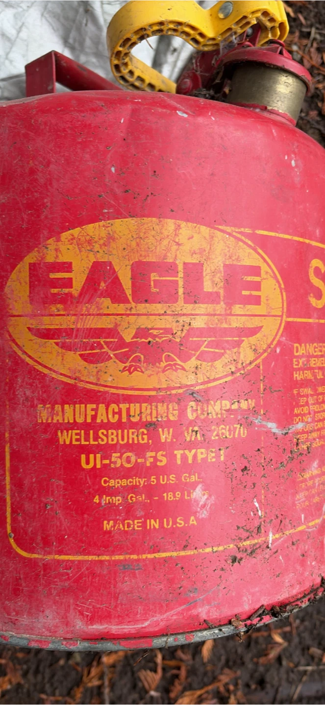Eagle Safety Can 5 Gallon / 18.9L