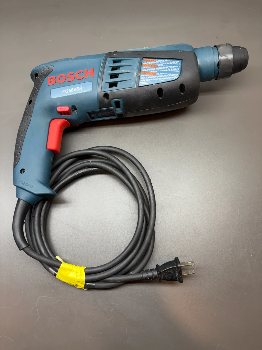 Bosch 11258VSR Roto-Hammer Drill - photo 2