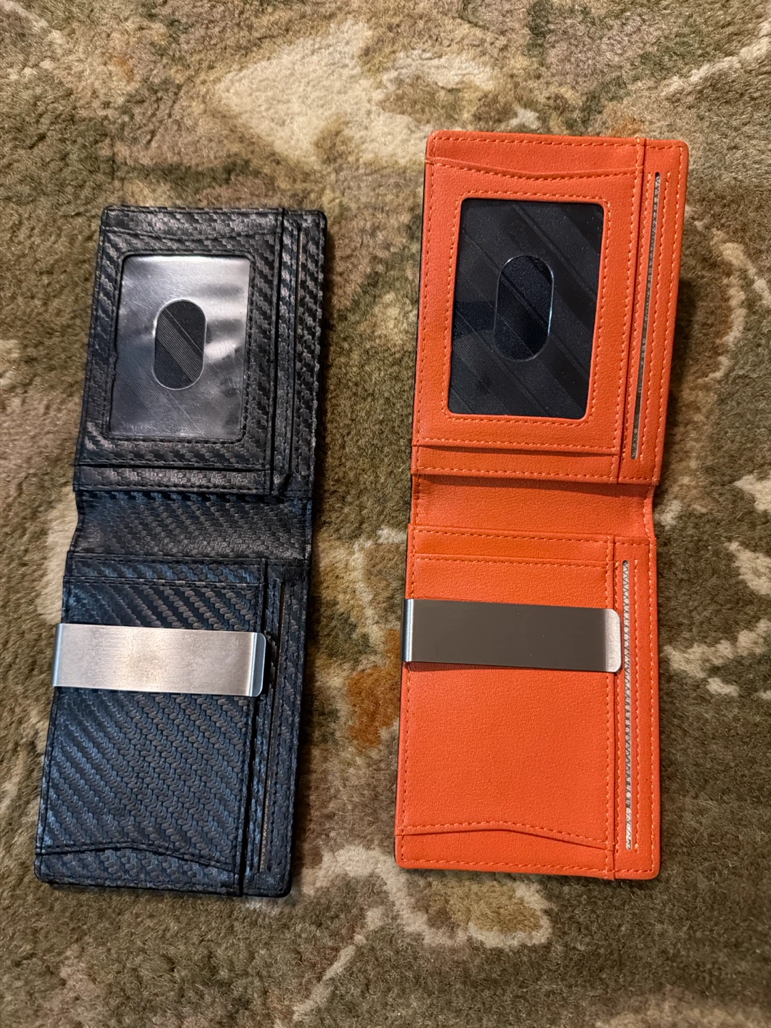 Two Carbon Fibre Pattern Wallets - photo 4