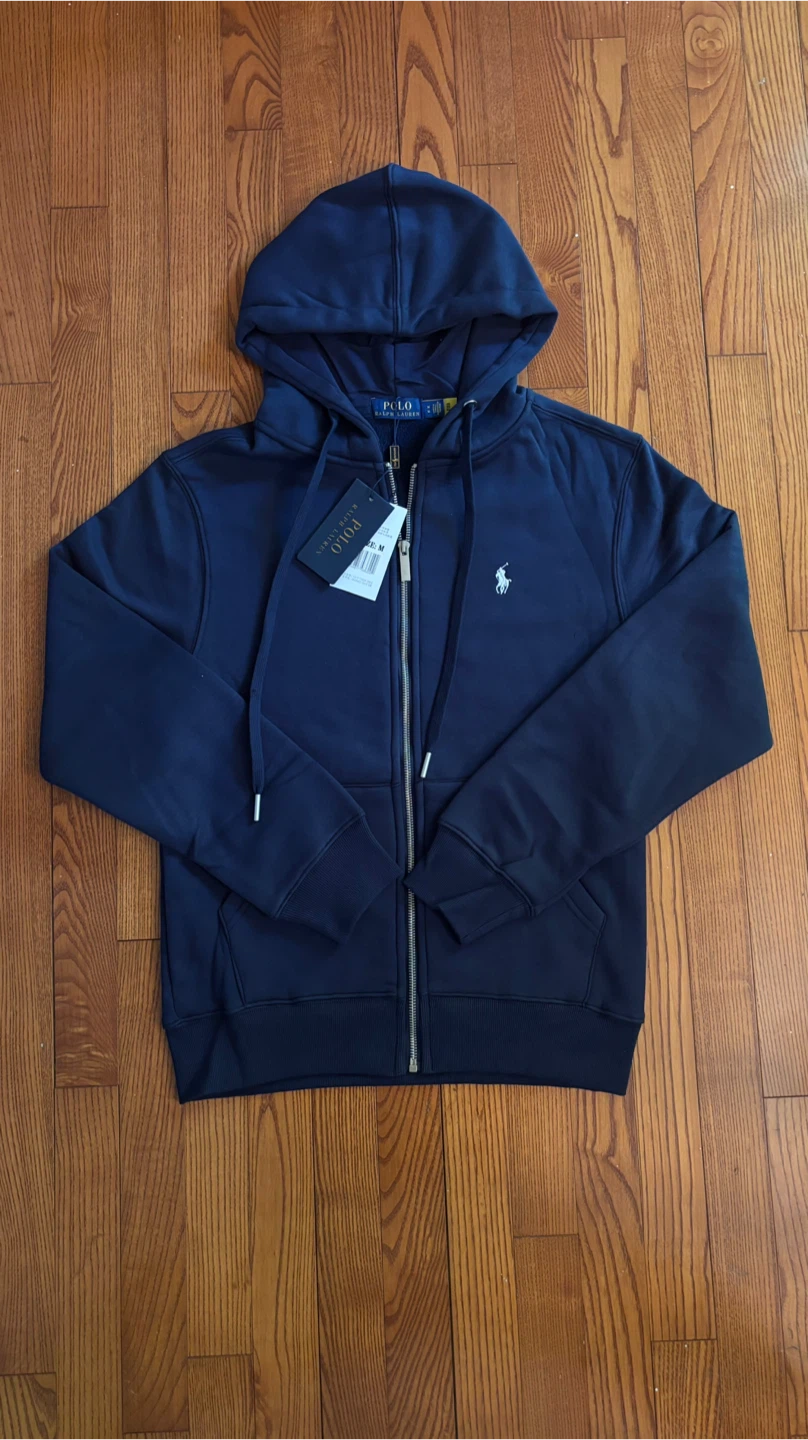 Polo Ralph Lauren Zip-Up Hoodie Navy