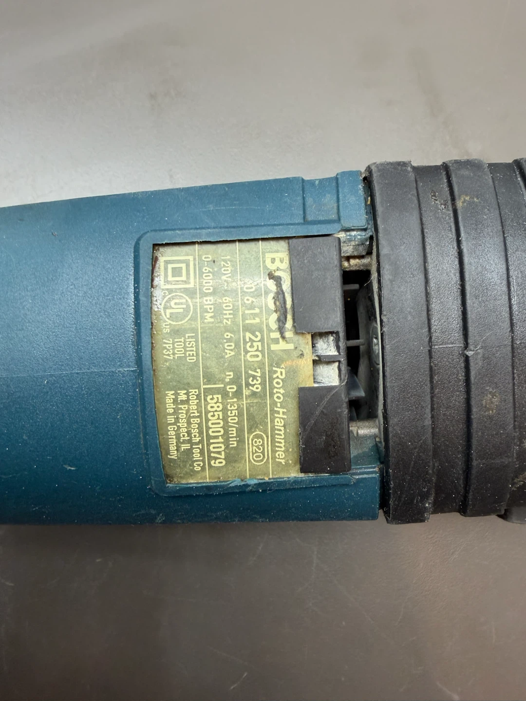 Bosch Bulldog Roto-Hammer 11250 VSR - photo 3