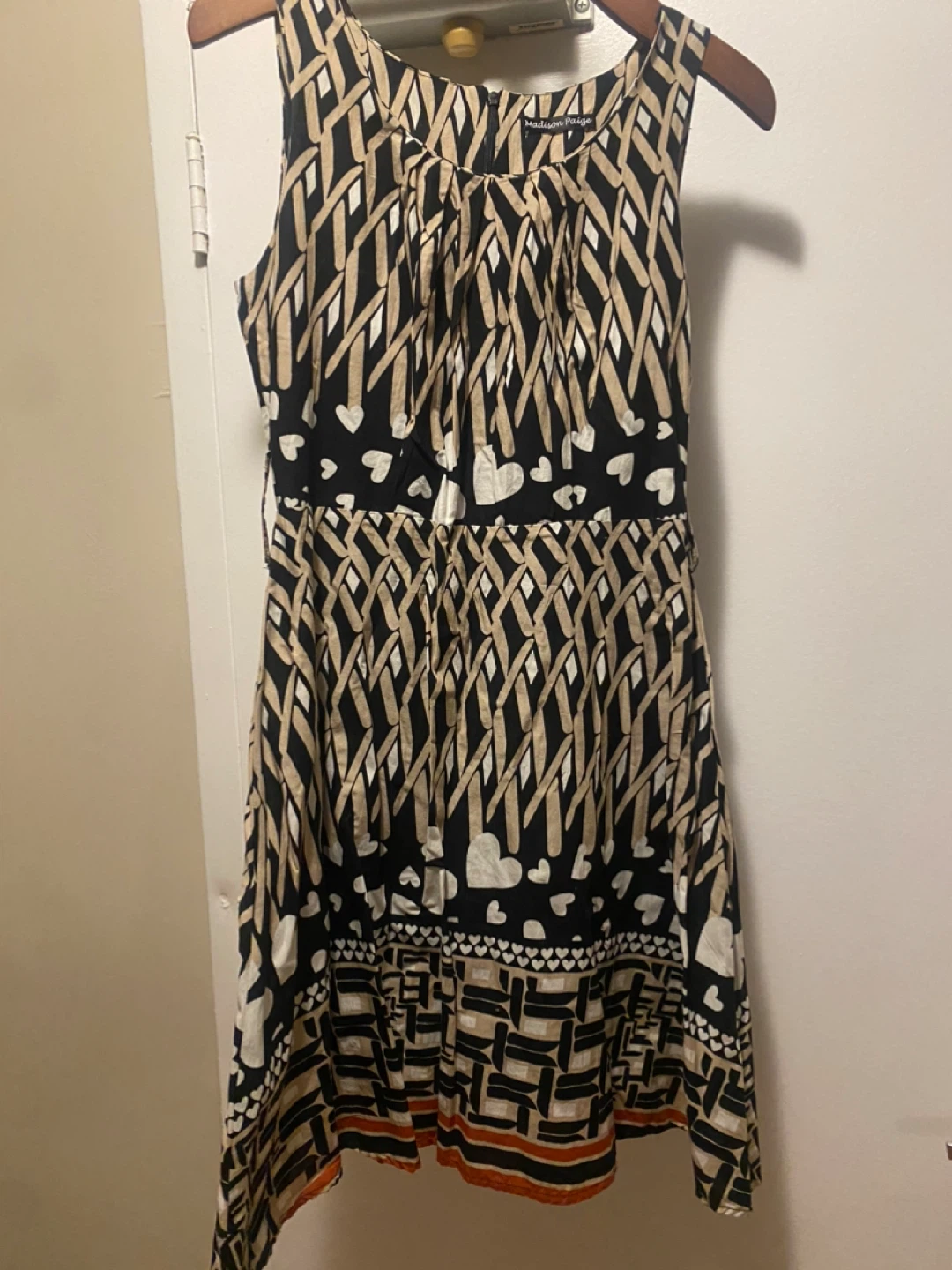 Madison Paige Patterned Dress