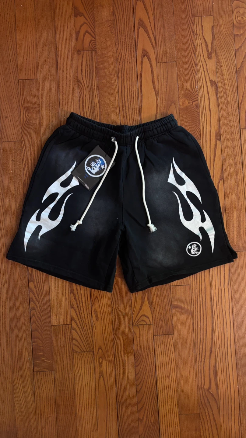 Hellstar Black Shorts