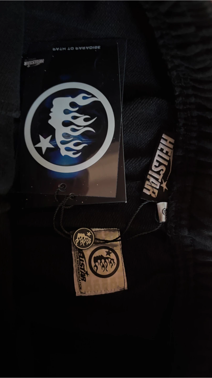 Hellstar Black Shorts - photo 3