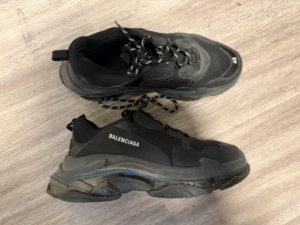 Balenciaga Triple S Sneakers Black
