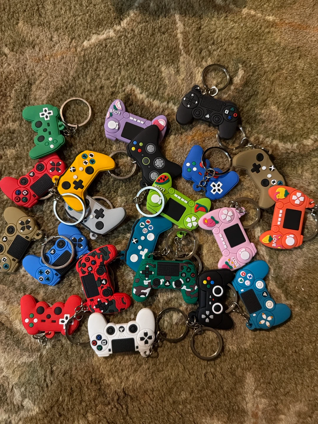 Video Game Controller Keychains
