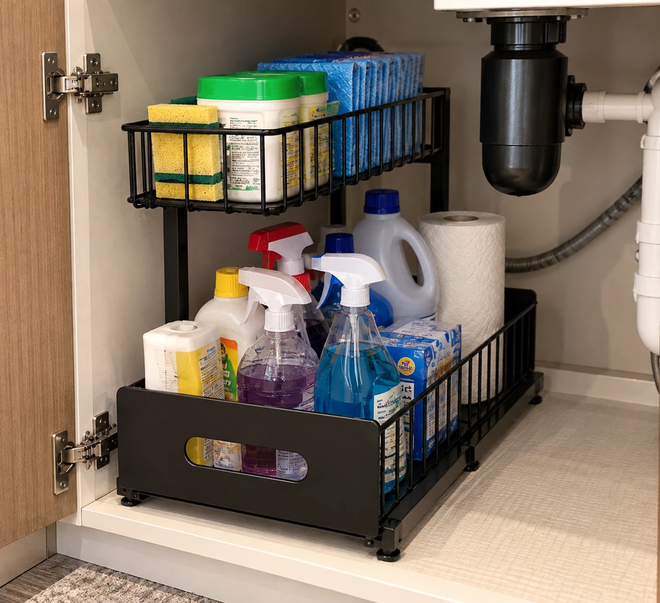 2-Tier Under Sink Organizer - photo 2