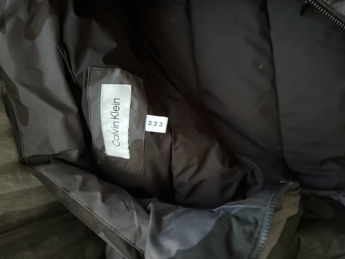 Calvin Klein Puffer Jacket Camo - photo 2