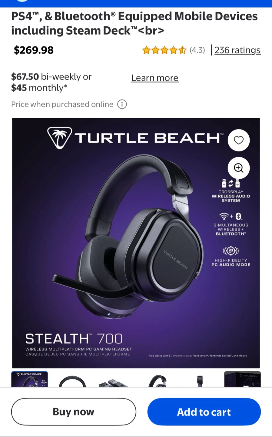 Turtle Beach Stealth 700 Wireless Gaming Headset - photo 2