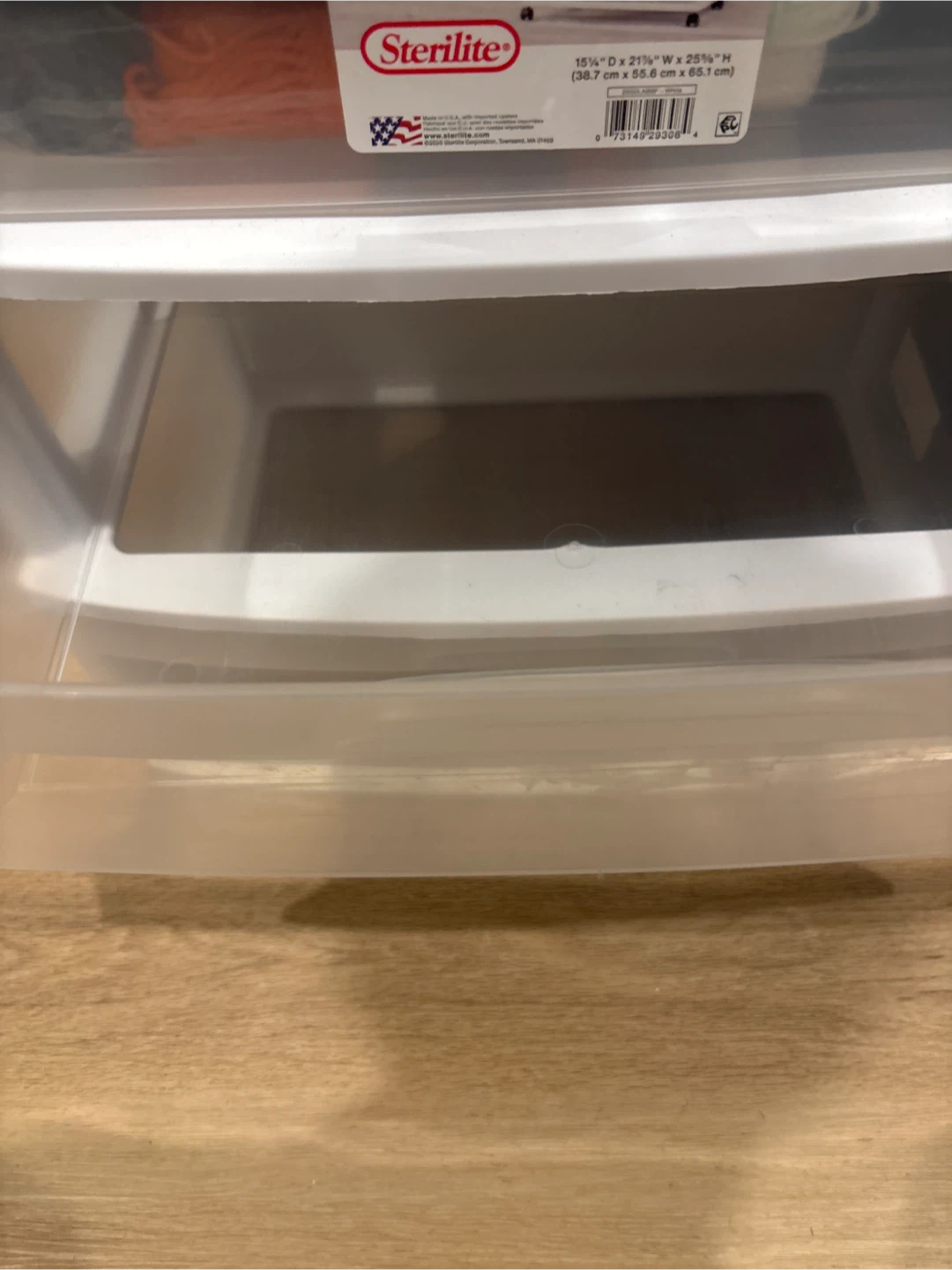 Sterilite 3-Drawer Wide Cart - photo 2