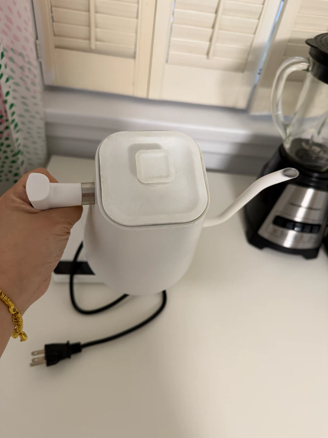 White Electric Gooseneck Kettle KT90 Pro - photo 5