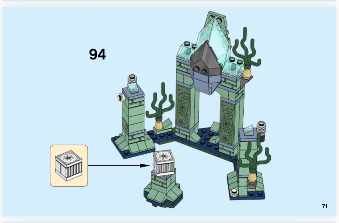 LEGO - DC 76085 - Battle of Atlantis - 99% & minifigs - photo 2