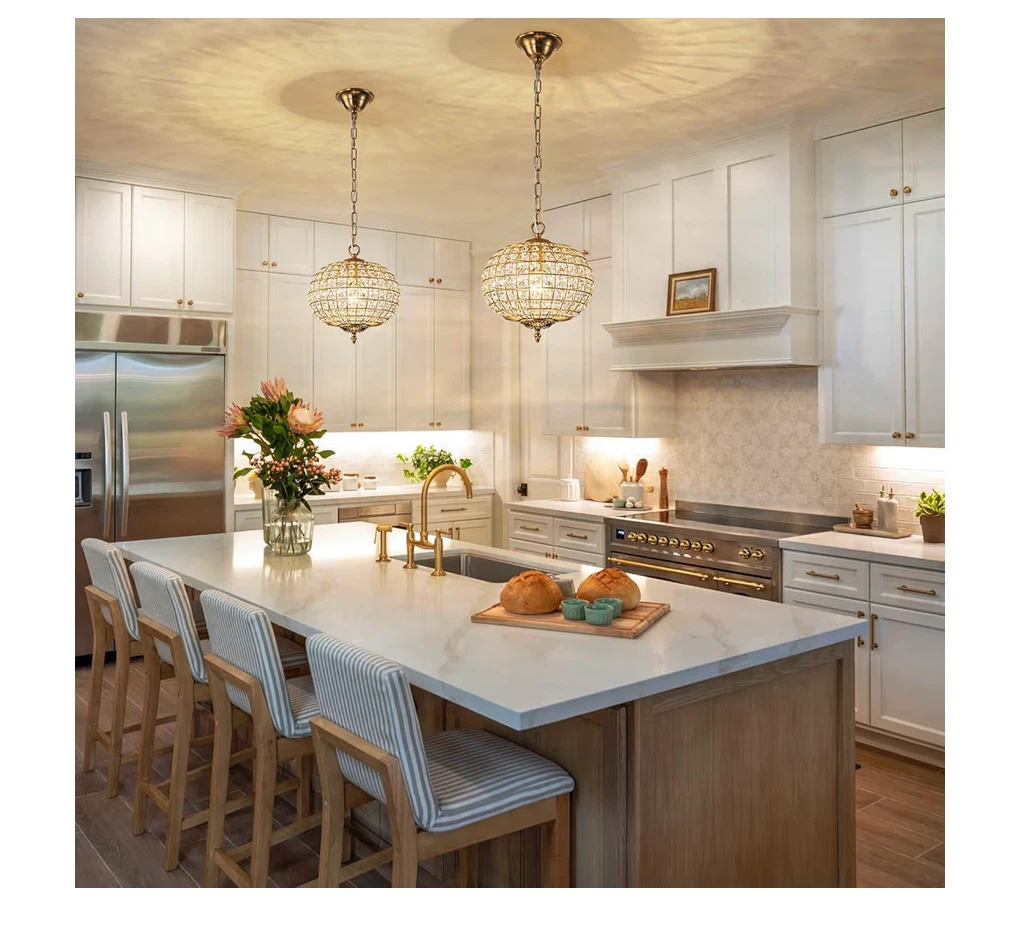 Crystal Globe Pendant Light Chandelier - photo 2