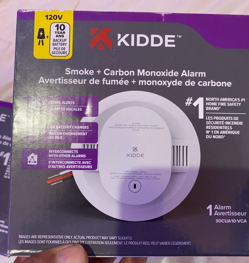Kidde Smoke and Carbon Monoxide Alarm 30CUA10-VCA - photo 2