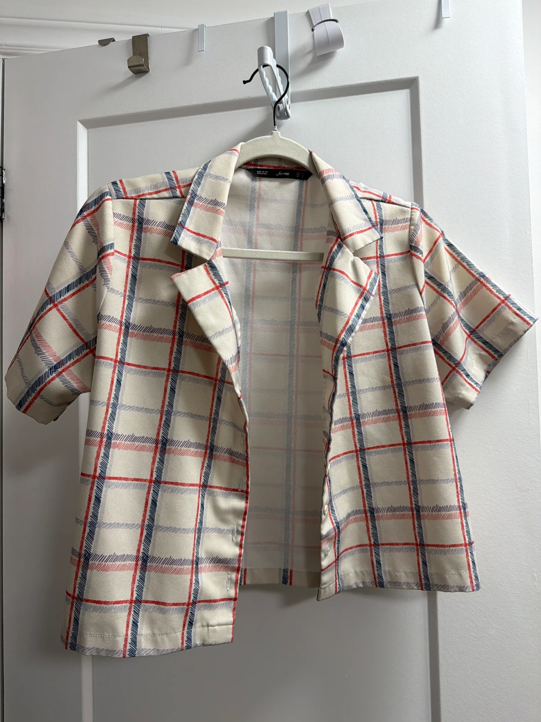 Forme Plaid Short Sleeve Button-Up Shirt - photo 2