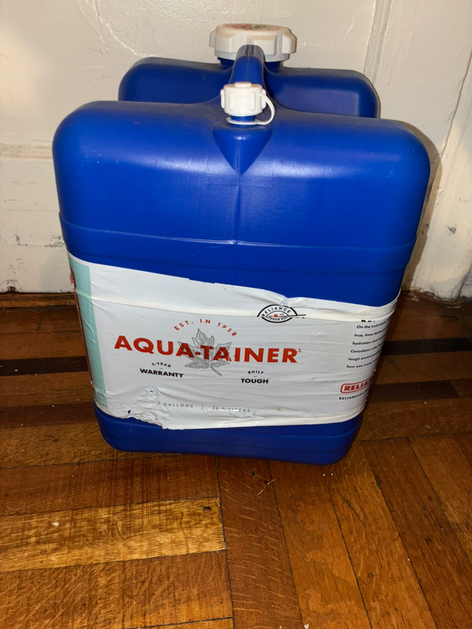 Reliance Products Aqua-Tainer 7 Gallon Water Container