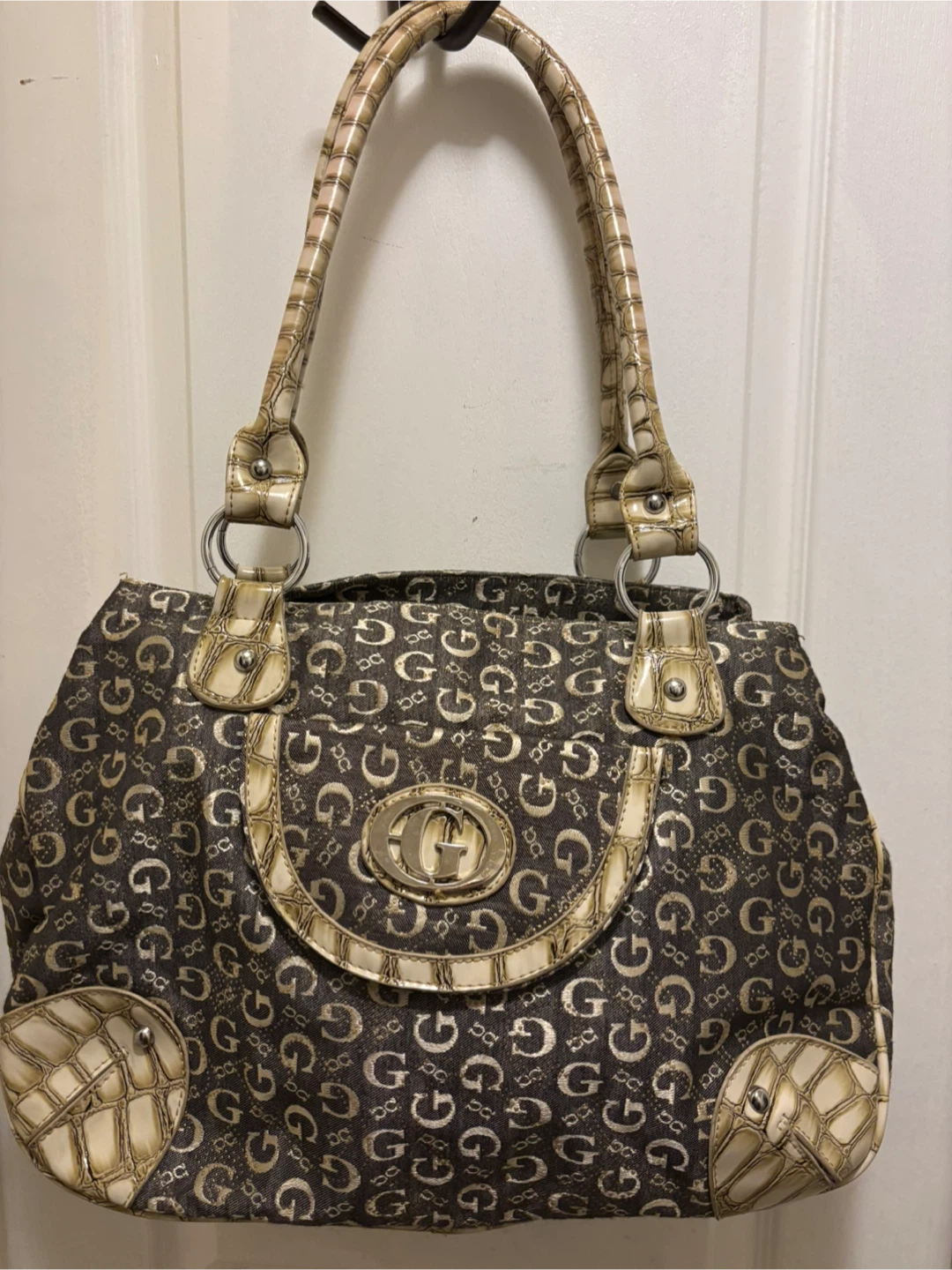 Gabrianna Cole G-Print Shoulder Bag