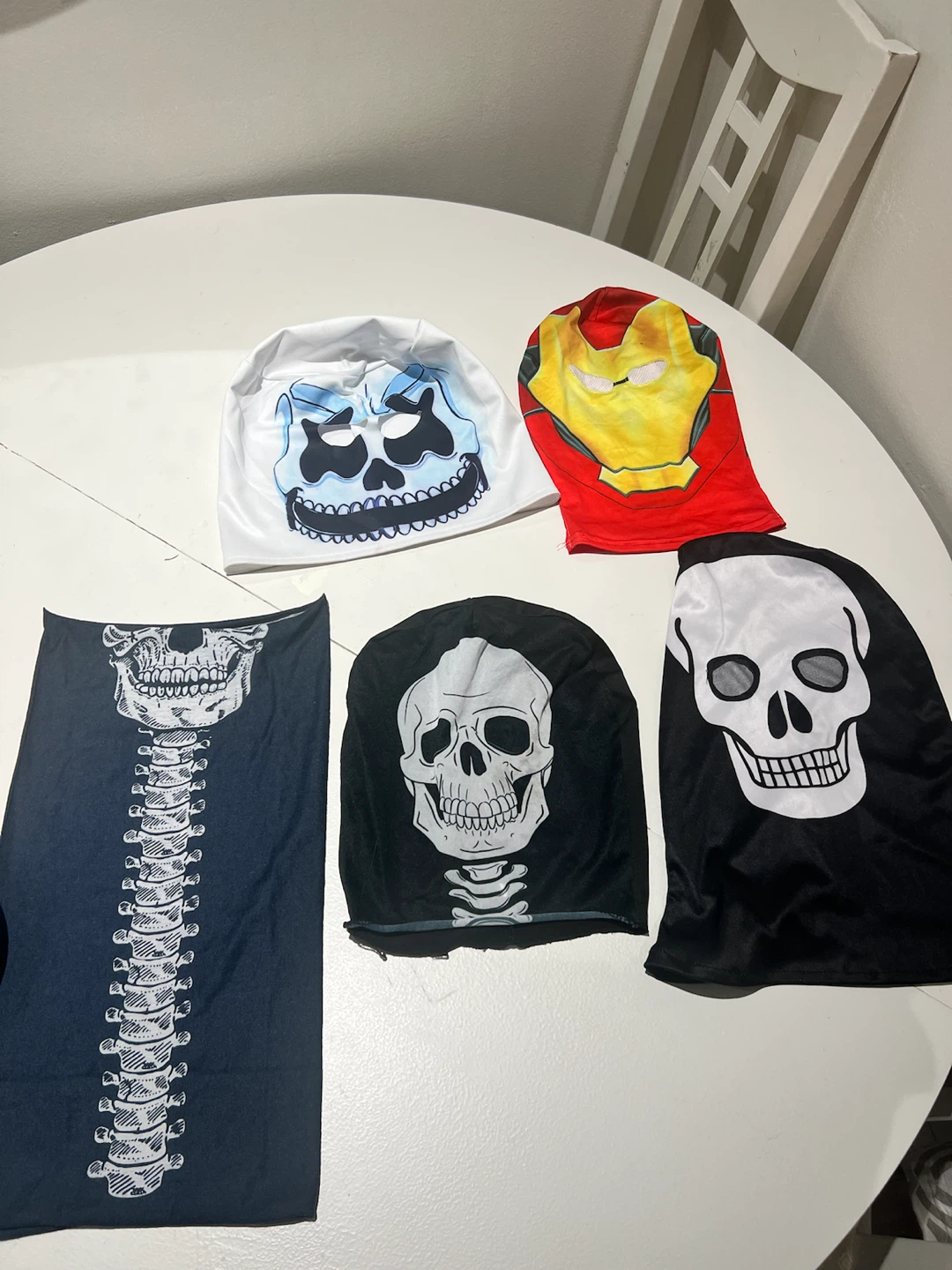 Set of 5 Novelty Balaclavas and Face Masks