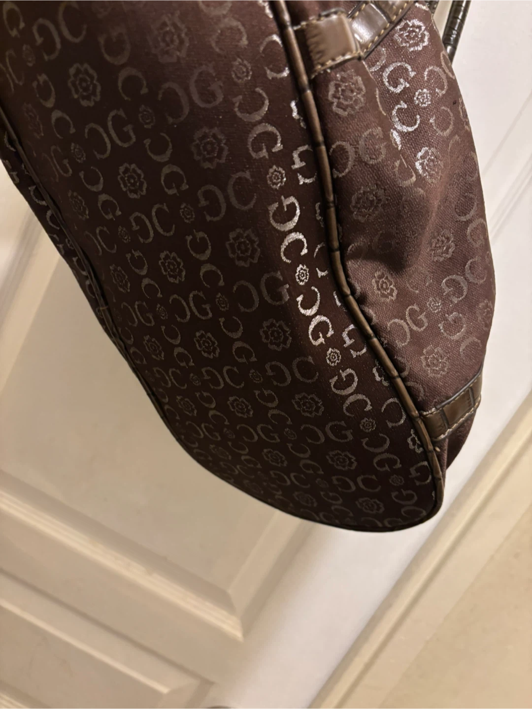 G by Gussaci Brown Patterned Tote Bag - photo 5