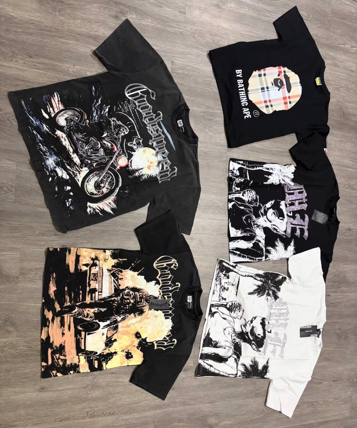 GodSpeed, Mixed Emotions and BAPE Shirts
