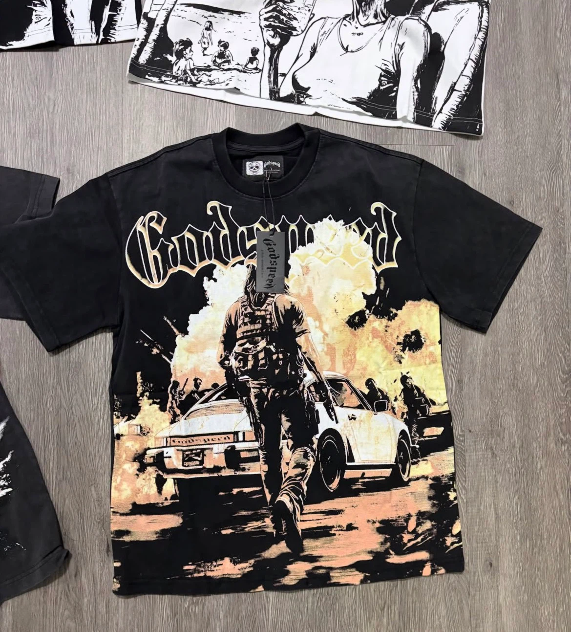 GodSpeed, Mixed Emotions and BAPE Shirts - photo 3