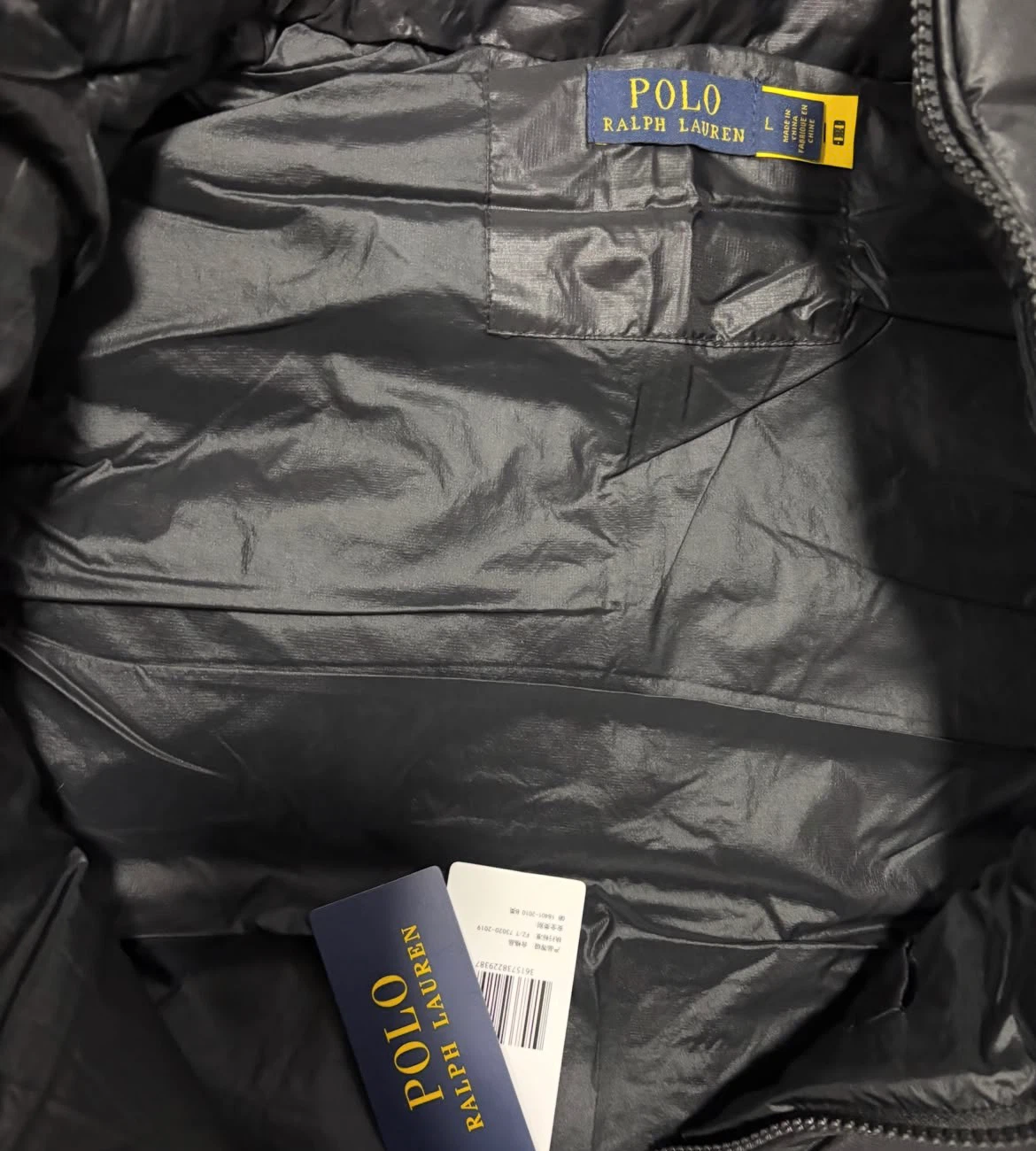 Polo Ralph Lauren Black Down Vest - photo 2