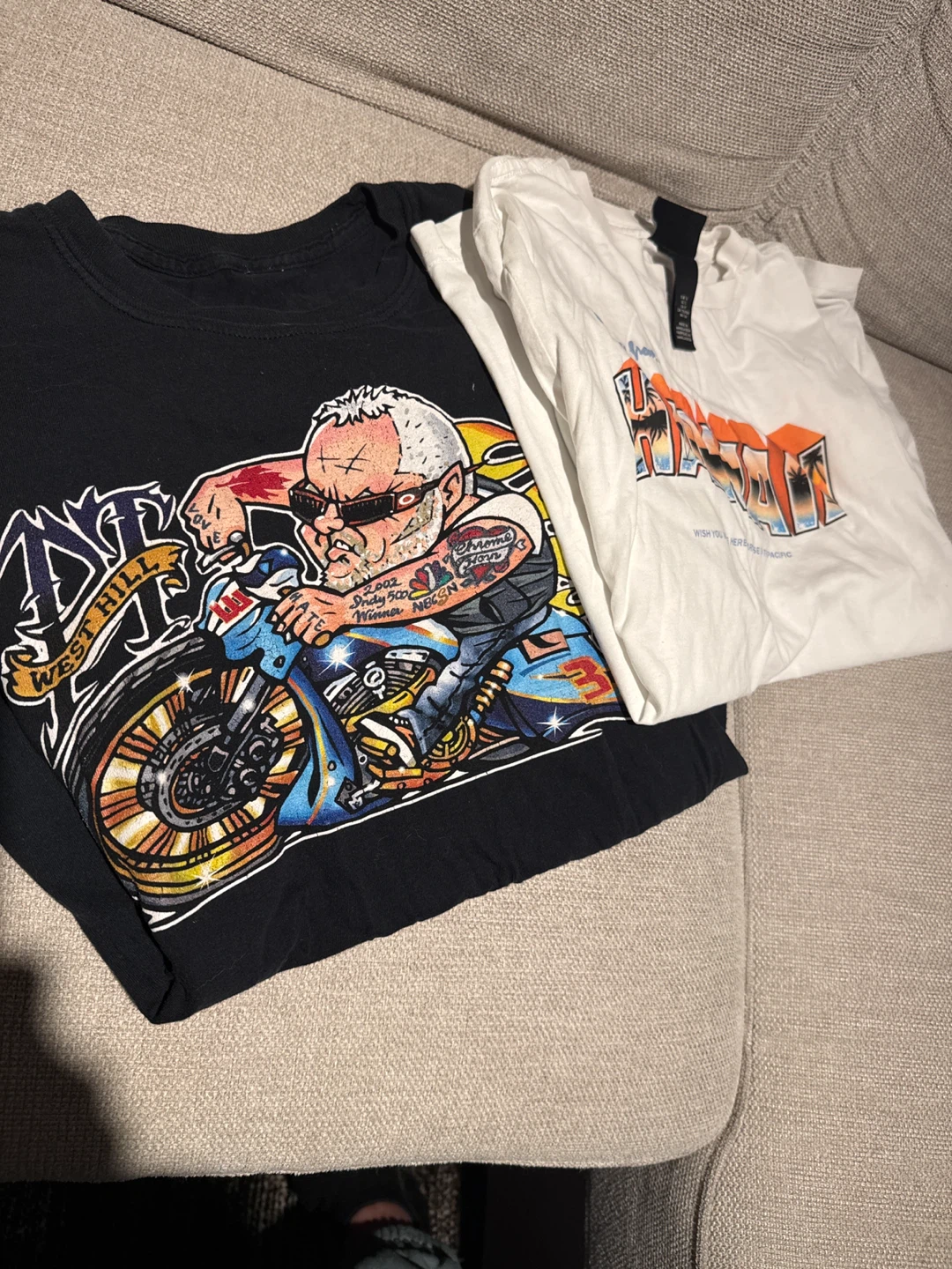 Two Graphic T-shirts
