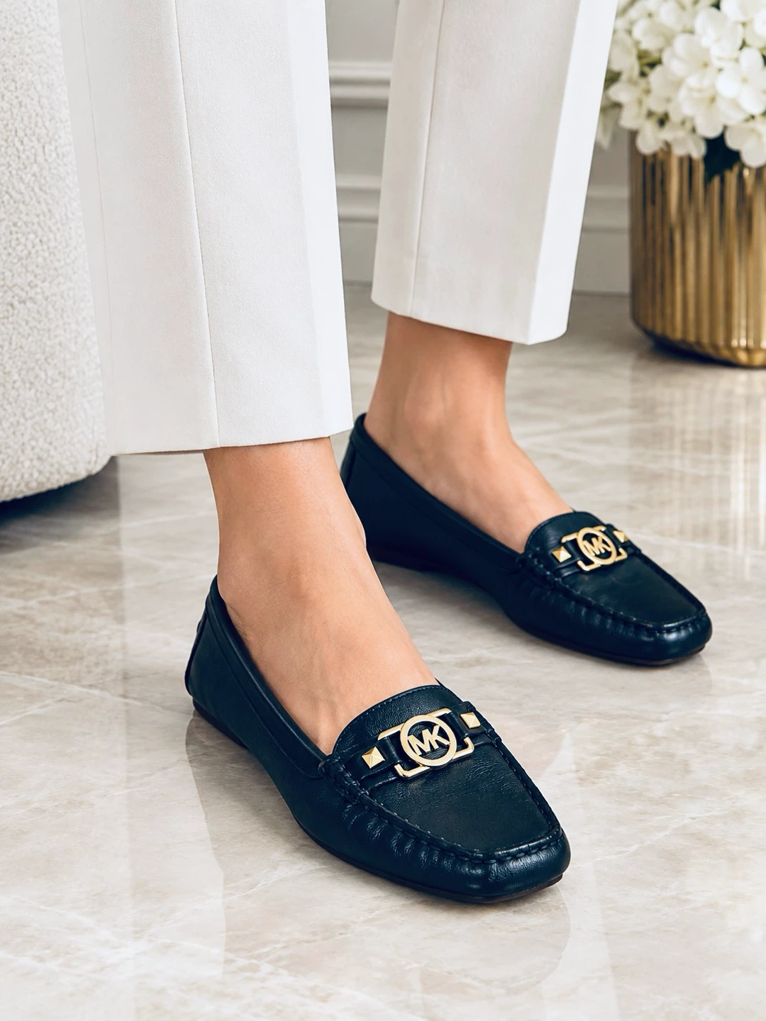 Michael Kors Leather Loafers Size 9.5M