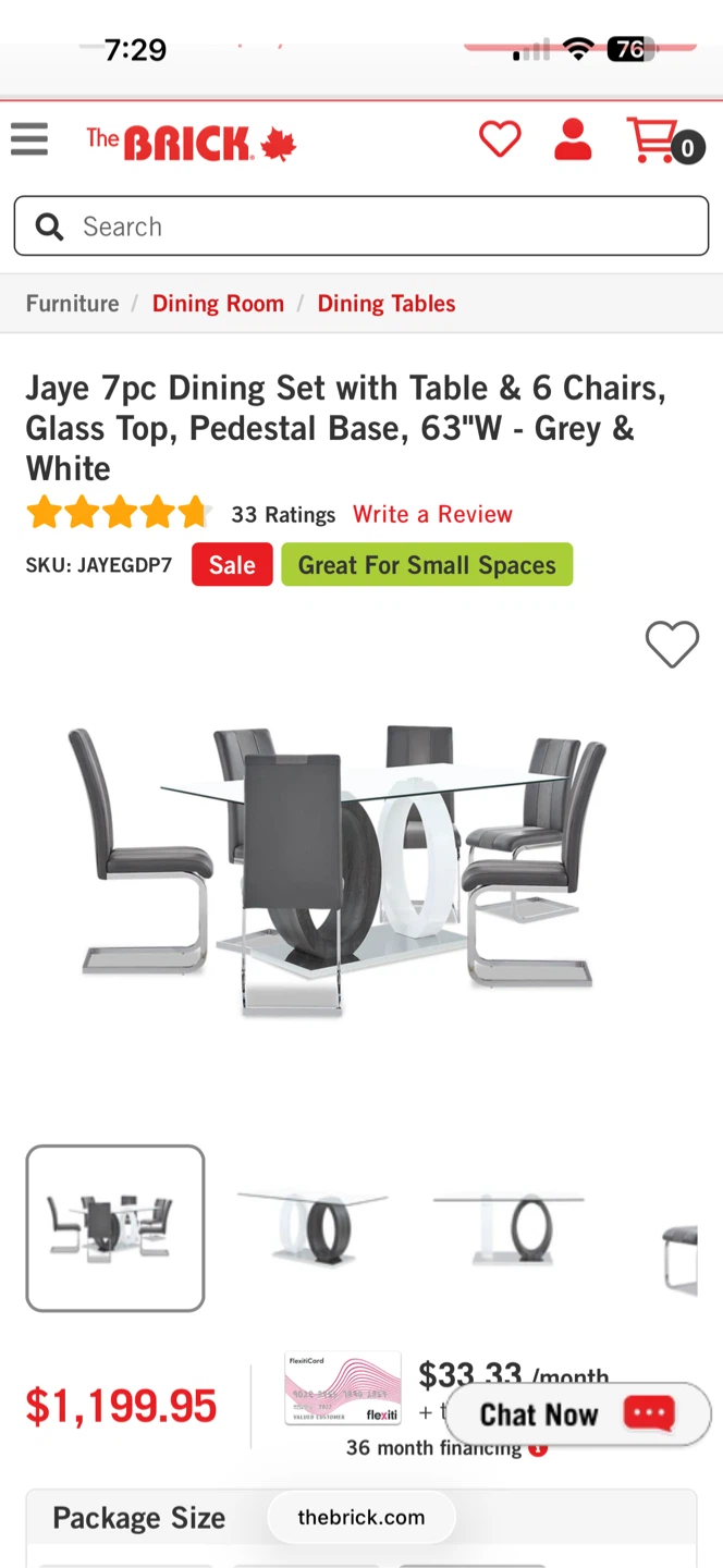 The Brick Jaye 7-piece dining set - photo 5