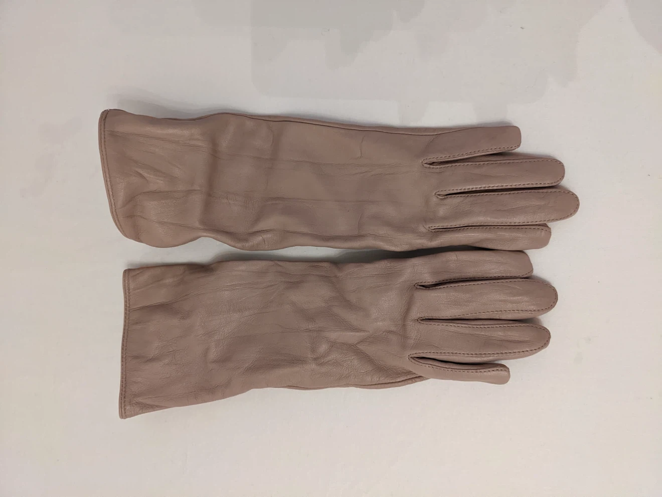 Club monaco leather womens gloves size small