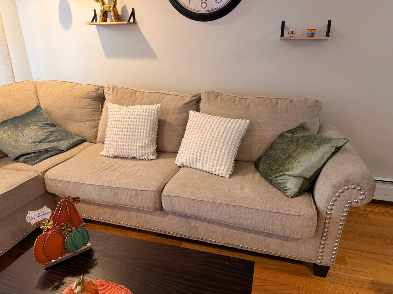 Sofás sectional beige