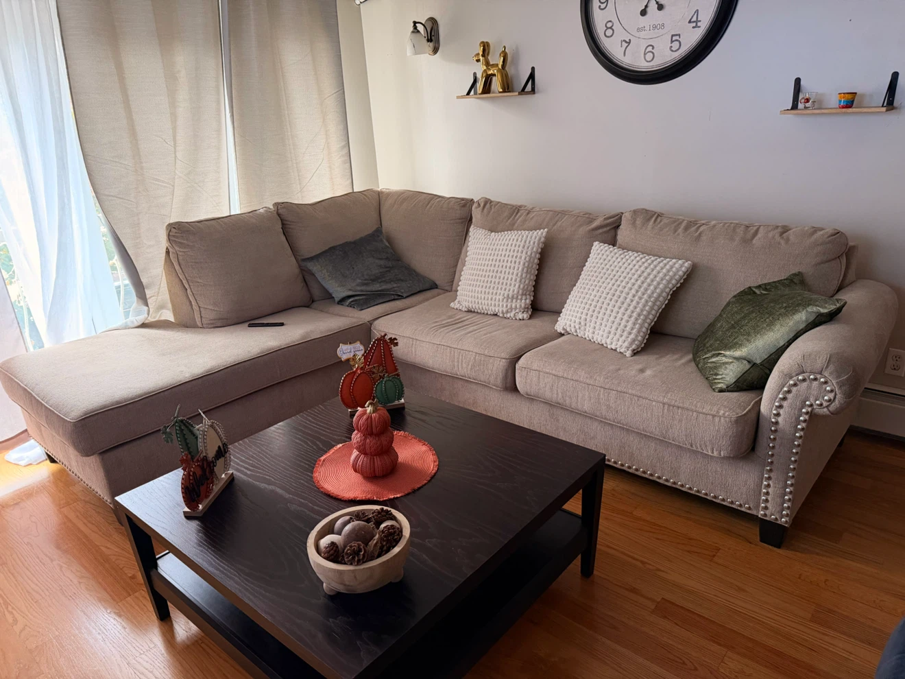 Sofás sectional beige - photo 4