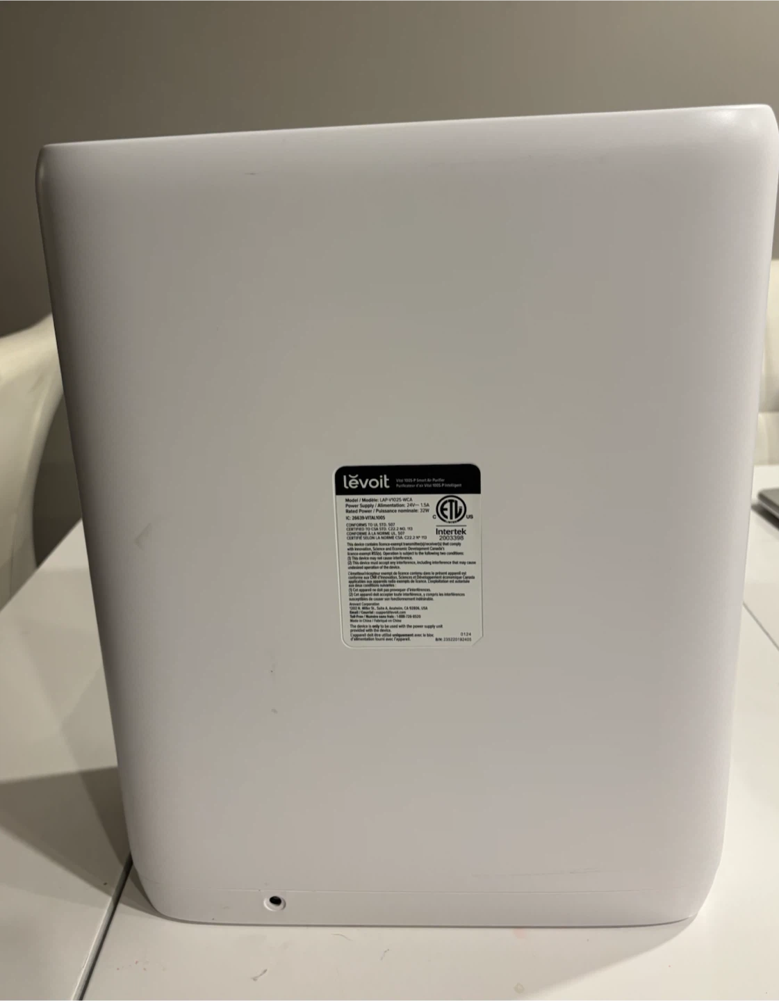 Levoit Vital 100S Smart Air Purifier - photo 5