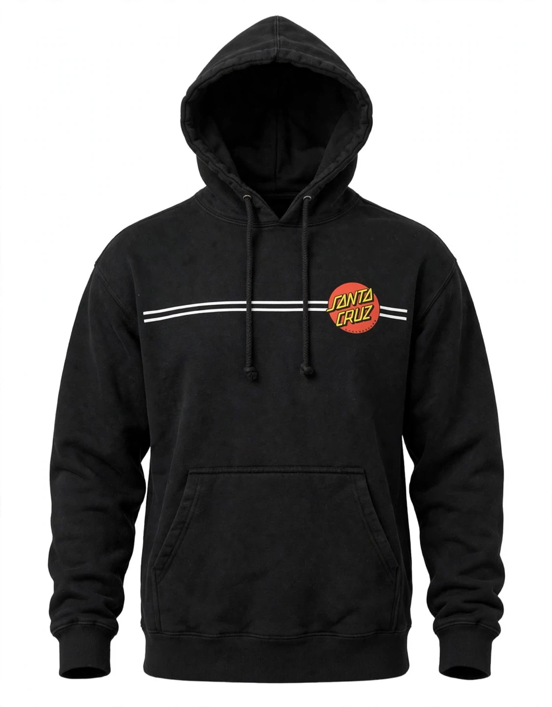 Santa Cruz black hooded sweatshirt - photo 2