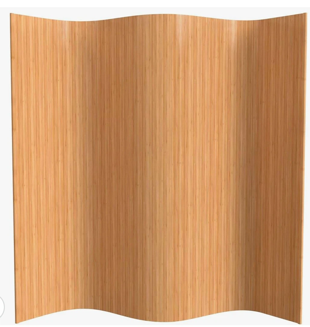 Red Lantern 7 Ft. Bamboo Wave Room Divider - photo 3