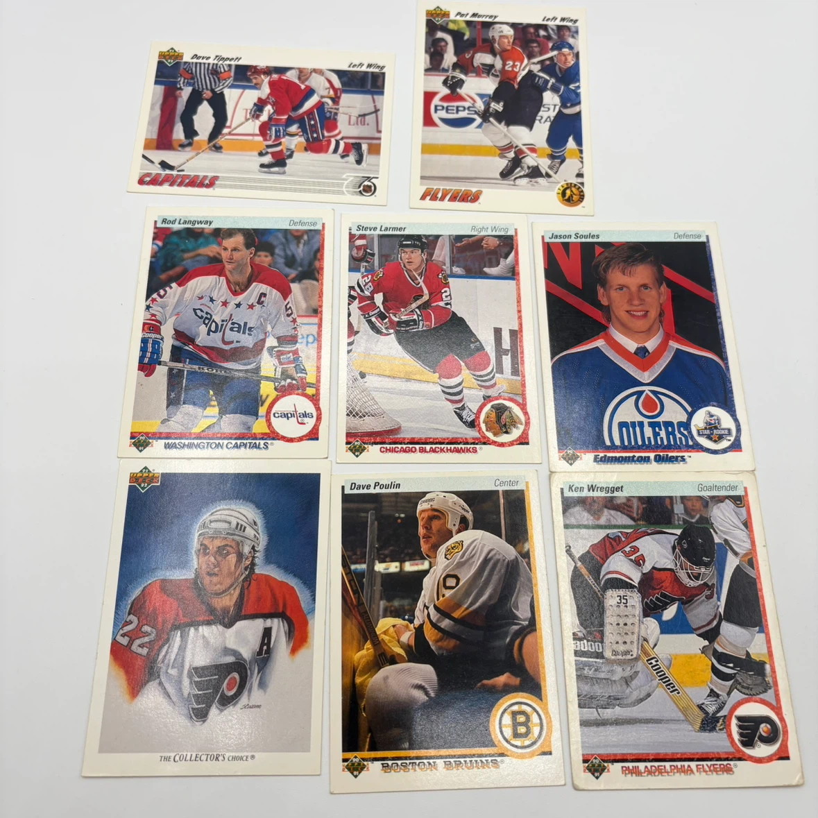 Assorted Vintage Upper Deck NHL Hockey Cards